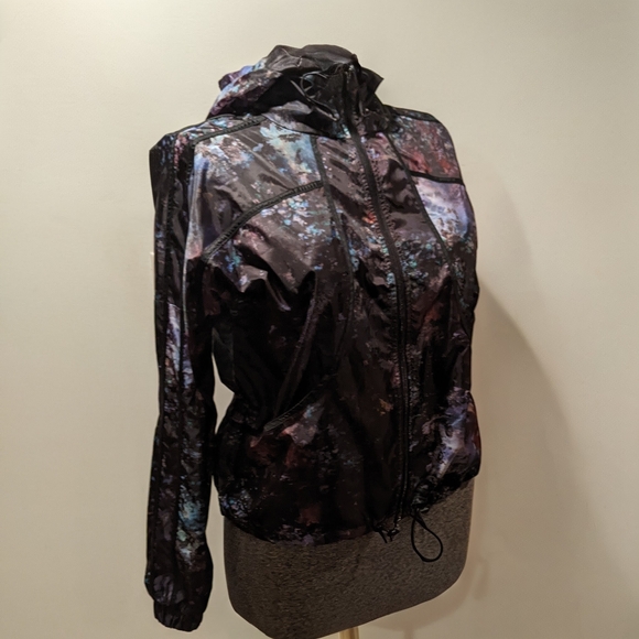 Fila Women's Abstract Black Bomber Jacket - Picture 7 of 8